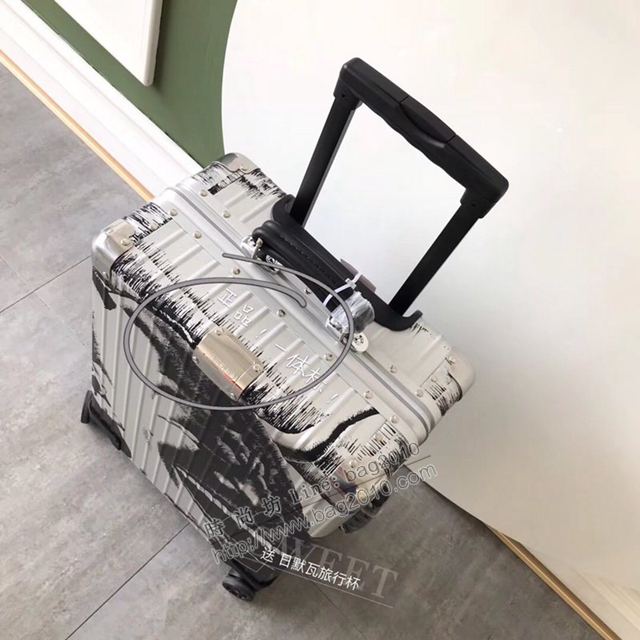 Rimowa拉杆箱 66632 嶽敏君限量版旅行箱 登機箱 全鋁鎂合金 日默瓦拉箱xzx1004